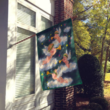 Load image into Gallery viewer, Angels on Green Flag Canvas House Size AAH7253CHF