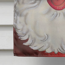Load image into Gallery viewer, Jolly Santa Claus Flag Canvas House Size AAH7262CHF