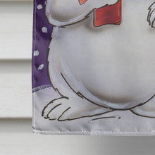 Load image into Gallery viewer, Holiday Polar Bears Flag Canvas House Size AAH7269CHF