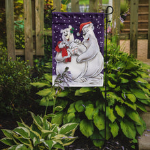 Load image into Gallery viewer, Holiday Polar Bears Garden Flag – Decorative Outdoor Yard Flag AAH7269GF