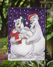 Load image into Gallery viewer, Holiday Polar Bears Garden Flag – Decorative Outdoor Yard Flag AAH7269GF