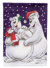 Load image into Gallery viewer, Holiday Polar Bears Garden Flag – Decorative Outdoor Yard Flag AAH7269GF