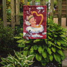 Load image into Gallery viewer, Angels with Harp Valentine's Garden Flag – Decorative Outdoor Yard Flag AAH7273GF