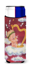 Load image into Gallery viewer, Angels with Harp Valentine's Slim Can Hugger – Fun &amp; Functional Drink Coolers AAH7273MUK