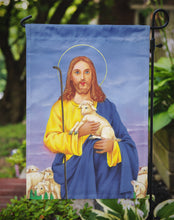 Load image into Gallery viewer, Jesus The Good Shepherd holding a lamb Garden Flag – Decorative Outdoor Yard Flag AAH8215GF