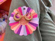 Load image into Gallery viewer, The Queen Is Coming-Hoop Earrings
