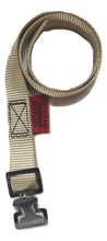 Load image into Gallery viewer, 1&quot; x 30 inch Stainless Steel Alligator Spring Clip Tourniquet Wrap Strap | COLOR OPTIONS