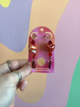 Load image into Gallery viewer, Heartfelt Beaded Huggies