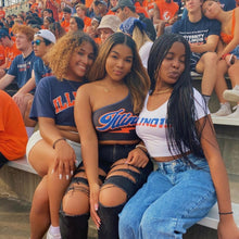Load image into Gallery viewer, Illinois Fighting Illini Babydoll Tee