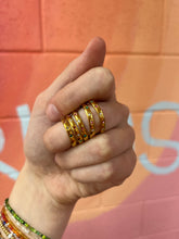 Load image into Gallery viewer, Sparkle Diva Titanium Ring