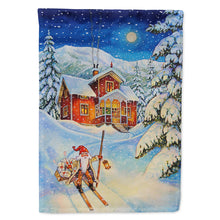 Load image into Gallery viewer, Christmas Gnome Headed out Flag Canvas House Size ACG0147CHF