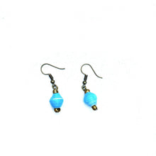 Load image into Gallery viewer, Paper Bead Earrings