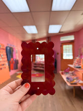 Load image into Gallery viewer, Burgundy &amp; Gold Swirl Outlet Covers