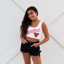 Load image into Gallery viewer, Tampa Spartans Crop Tank Top