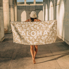 Load image into Gallery viewer, Alohauke Performance Quick-Dry Travel Towel - Taupe