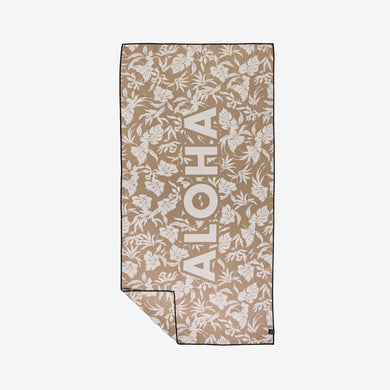 Alohauke Performance Quick-Dry Travel Towel - Taupe