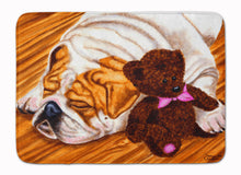 Load image into Gallery viewer, English Bulldog and Teddy Bear Machine Washable Memory Foam Mat AMB1003RUG