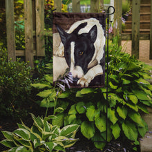 Load image into Gallery viewer, Bull Terrier by Tanya and Craig Amberson Garden Flag - Outdoor Decorative Yard Flag