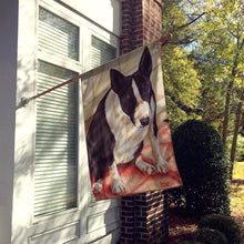 Load image into Gallery viewer, Bull Terrier English Bully Flag Canvas House Size AMB1034CHF