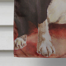 Load image into Gallery viewer, Bull Terrier English Bully Flag Canvas House Size AMB1034CHF