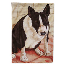 Load image into Gallery viewer, Bull Terrier English Bully Flag Canvas House Size AMB1034CHF