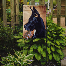Load image into Gallery viewer, Black Great Dane Garden Flag - Outdoor Decorative Yard Flag