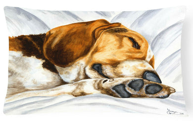 Beagle Bliss Fabric Decorative Pillow AMB1076PW1216