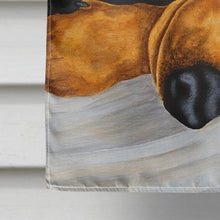 Load image into Gallery viewer, Dachshund Snuggles Flag Canvas House Size AMB1110CHF