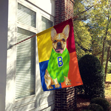 Load image into Gallery viewer, French Bulldog Go Team Flag Canvas House Size AMB1138CHF
