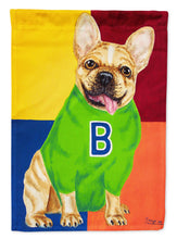 Load image into Gallery viewer, French Bulldog Go Team Flag Canvas House Size AMB1138CHF