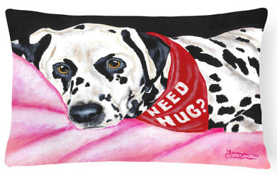 Need a Hug Dalmatian Fabric Decorative Pillow AMB1148PW1216