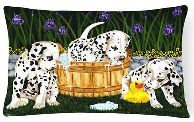 Pass the Soap Dalmatian Fabric Decorative Pillow AMB1320PW1216