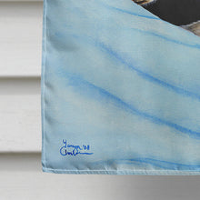 Load image into Gallery viewer, Snow Angels Siberian Husky Flag Canvas House Size AMB1327CHF