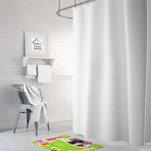 Load image into Gallery viewer, Tub for Two with Poodle and Pug Machine Washable Memory Foam Mat AMB1335RUG