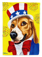 Load image into Gallery viewer, Unble Sam's USA Beagle Garden Flag - Outdoor Decorative Yard Flag