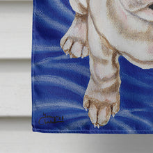 Load image into Gallery viewer, Diamond in Blue French Bulldog Flag Canvas House Size AMB1351CHF