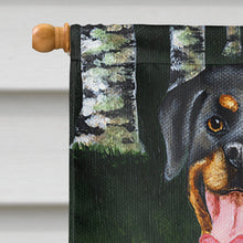 Load image into Gallery viewer, Backwoods Companion Rottweiler Flag Canvas House Size AMB1388CHF