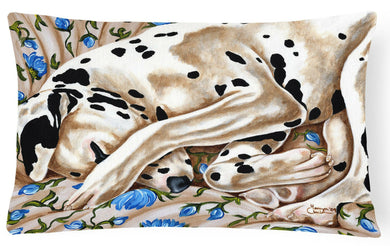 Bed of Roses Dalmatian Fabric Decorative Pillow AMB1407PW1216