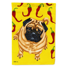 Load image into Gallery viewer, Pick a Pepper Pug Flag Canvas House Size AMB1412CHF