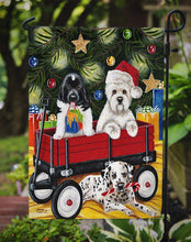 Load image into Gallery viewer, Christmas Westie, Newfoundland, Dalmatian Garden Flag - Outdoor Decorative Yard Flag