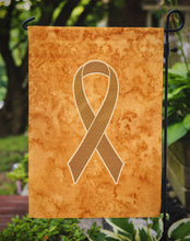 Load image into Gallery viewer, Orange Ribbon for Leukemia Awareness Garden Flag – Inspirational Outdoor Support Decor AN1204GF