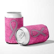 Load image into Gallery viewer, Pink Ribbon for Breast Cancer Awareness Can or Bottle Hugger AN1205CC