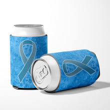 Load image into Gallery viewer, Blue Ribbon for Prostate Cancer Awareness Can or Bottle Hugger AN1206CC