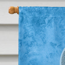 Load image into Gallery viewer, Blue Ribbon for Prostate Cancer Awareness Flag Canvas House Size AN1206CHF