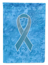 Load image into Gallery viewer, Blue Ribbon for Prostate Cancer Awareness Flag Canvas House Size AN1206CHF