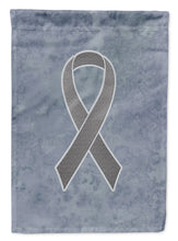 Load image into Gallery viewer, Grey Ribbon for Brain Cancer Awareness Garden Flag – Inspirational Outdoor Support Decor AN1211GF