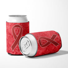 Load image into Gallery viewer, Red Ribbon for Aids Awareness Can or Bottle Hugger AN1213CC