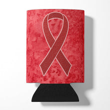 Load image into Gallery viewer, Red Ribbon for Aids Awareness Can or Bottle Hugger AN1213CC
