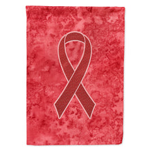 Load image into Gallery viewer, Red Ribbon for Aids Awareness Flag Canvas House Size AN1213CHF