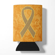 Load image into Gallery viewer, Peach Ribbon for Uterine Cancer Awareness Can or Bottle Hugger AN1219CC